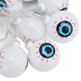 20LED String Light 9.8ft Halloween Ghost Eyeball String Light Bedroom Christmas String Light for Festival Decoration