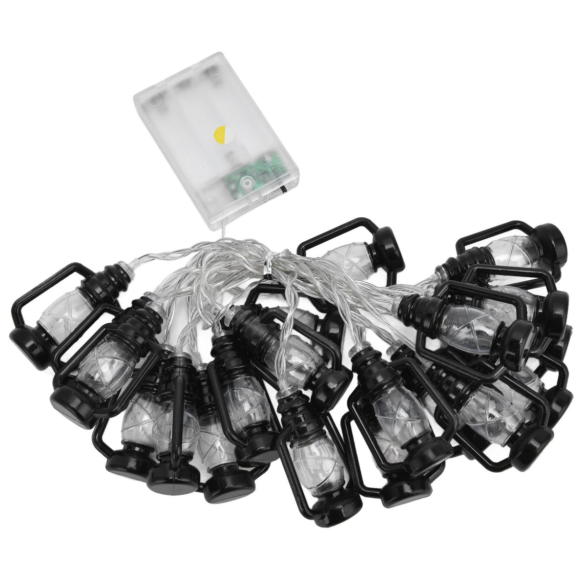 20LED String Light 9.8ft Warm Retro Halloween Kerosene String Light for Garden Home Festival Decoration