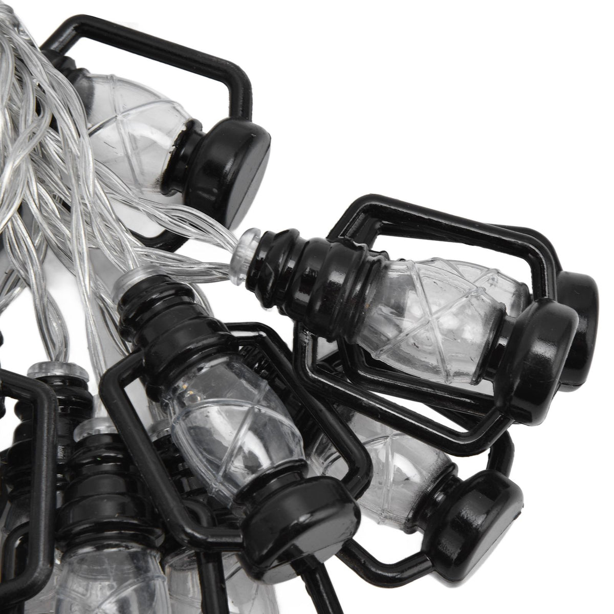 20LED String Light 9.8ft Warm Retro Halloween Kerosene String Light for Garden Home Festival Decoration
