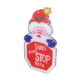 LED Christmas Decoration Light Santa Claus Lighted Window Decoration Battery Powered with Suction Cup for Christmas Decoration