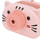 LED Table Lamp Folding Eye Protection Reading Light with Pen Holder Pencil Sharpener USB ChargingPink