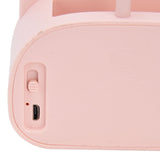 LED Table Lamp Folding Eye Protection Reading Light with Pen Holder Pencil Sharpener USB ChargingPink - Extra Image