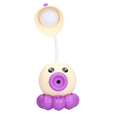 LED Desk Lamp Octopus Shaped Foldable Multifunctional Warm White Light USB Charging Cute Desk LampYellow