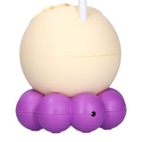 LED Desk Lamp Octopus Shaped Foldable Multifunctional Warm White Light USB Charging Cute Desk LampYellow