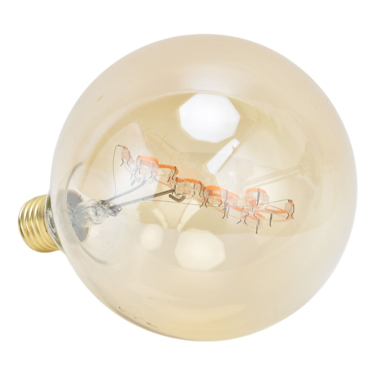 Round Light Bulbs Nontoxic No Flicker Energy Saving Environmental Friendly LED Dimmable Bulb Light 220VLOVE
