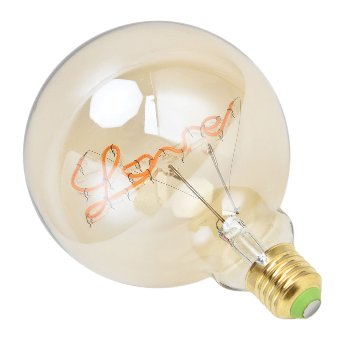 Round Light Bulbs Nontoxic No Flicker Energy Saving Environmental Friendly LED Dimmable Bulb Light 220VLOVE