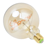 Round Light Bulbs Nontoxic No Flicker Energy Saving Environmental Friendly LED Dimmable Bulb Light 220VLOVE