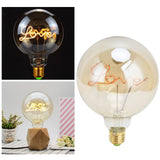 Round Light Bulbs Nontoxic No Flicker Energy Saving Environmental Friendly LED Dimmable Bulb Light 220VLOVE - Extra Image