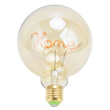 Round Light Bulbs Nontoxic No Flicker Energy Saving Environmental Friendly LED Dimmable Bulb Light 220VHOME - Rear View