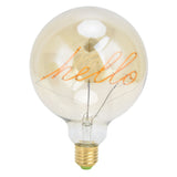 Round Light Bulbs Nontoxic No Flicker Energy Saving Environmental Friendly LED Dimmable Bulb Light 220VHELLO