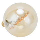 Edison Led Light Bulbs 4W 2200K Warm Light Transparent Energy Saving Safe Dimmable Vintage Light Bulbs - Front View