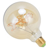 Edison Led Light Bulbs 4W 2200K Warm Light Transparent Energy Saving Safe Dimmable Vintage Light Bulbs - Top-Down View