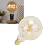 Edison Led Light Bulbs 4W 2200K Warm Light Transparent Energy Saving Safe Dimmable Vintage Light Bulbs - Extra Image