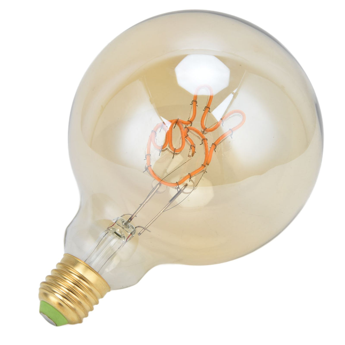 LED Bulb Light 4W Dimmable Warm Light Unique Retro Bulb Light E27 E26 LED Bulb 220V