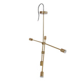 Modern Chandelier Unique Appearance Elegant Design Stable Firm Geometric Line Chandelier 110‑220V - Extra Image