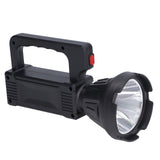 Spotlight Flashlight USB Charging Dual Light Source Smart Battery Display Multi Speed Mode Flash Light