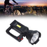 Spotlight Flashlight USB Charging Dual Light Source Smart Battery Display Multi Speed Mode Flash Light - Extra Image