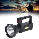 Spotlight Flashlight USB Charging Dual Light Source Smart Battery Display Multi Speed Mode Flash Light - Extra Image