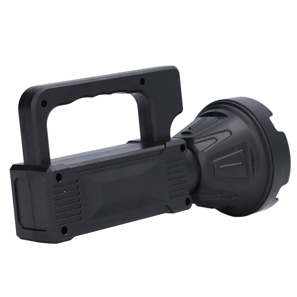 Spotlight Flashlight USB Charging Dual Light Source Smart Battery Display Multi Speed Mode Flash Light