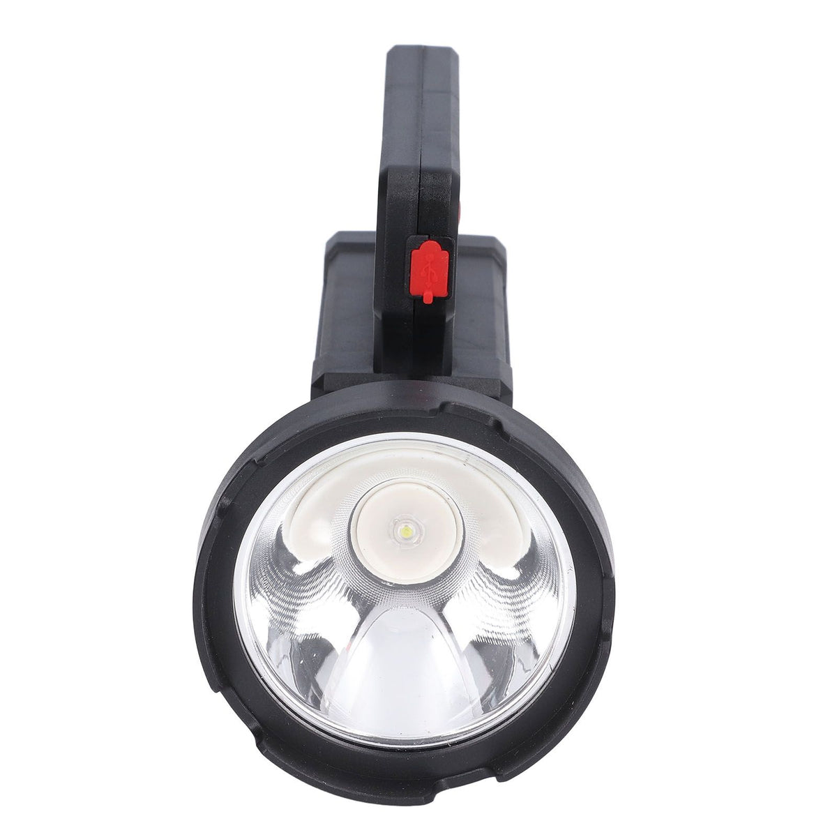 Spotlight Flashlight USB Charging Dual Light Source Smart Battery Display Multi Speed Mode Flash Light