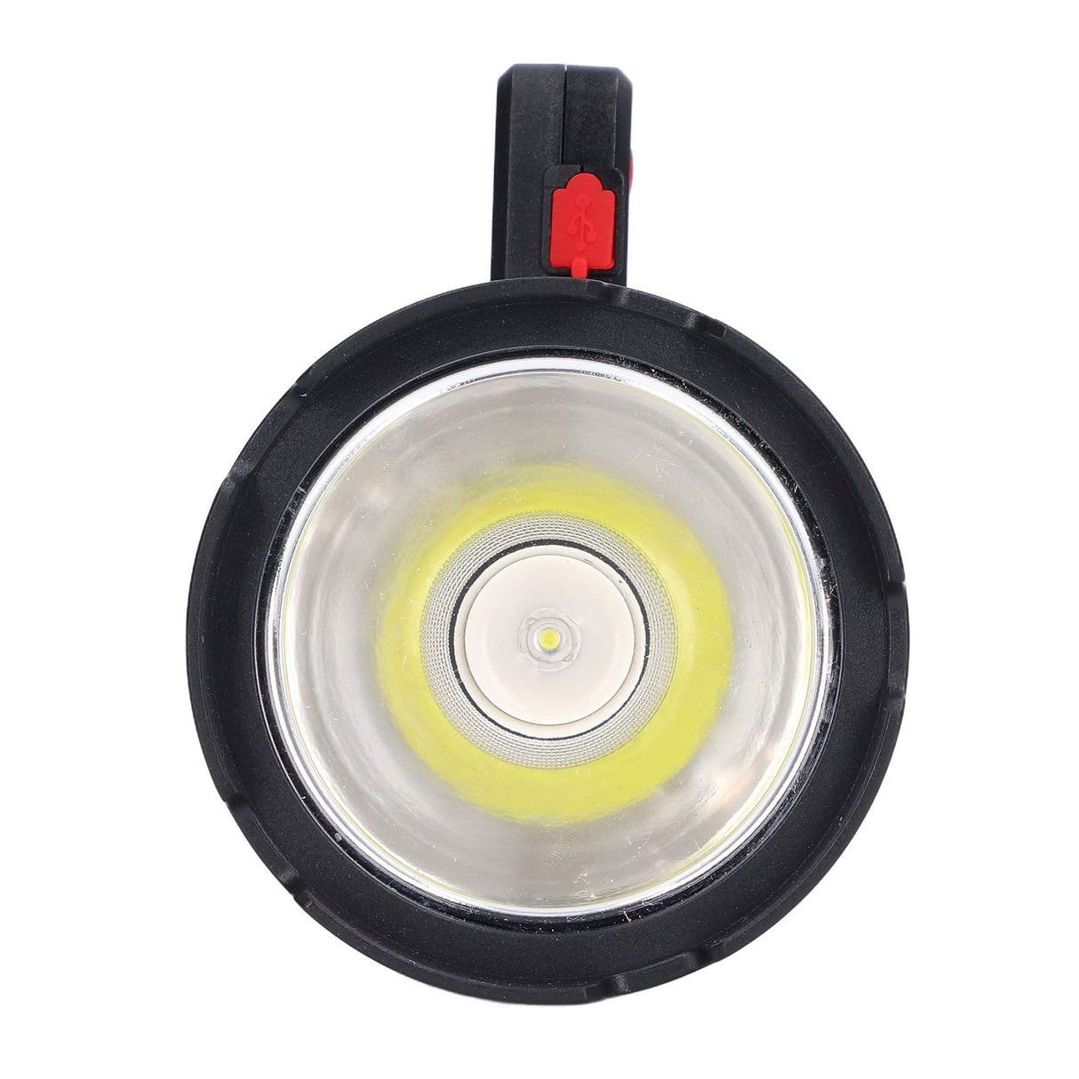 Spotlight Flashlight USB Charging Dual Light Source Smart Battery Display Multi Speed Mode Flash Light