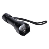LED Flashlight Telescopic Zoom Protective Function Fashion Design IP65 Waterproof 5000LM Zoom Flashlight