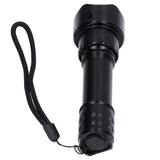 LED Flashlight Telescopic Zoom Protective Function Fashion Design IP65 Waterproof 5000LM Zoom Flashlight - 45-Degree Angle