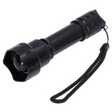 LED Flashlight Telescopic Zoom Protective Function Fashion Design IP65 Waterproof 5000LM Zoom Flashlight