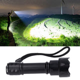 LED Flashlight Telescopic Zoom Protective Function Fashion Design IP65 Waterproof 5000LM Zoom Flashlight