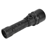 L2 5000lm Stepless Dimming Diving Light Vacuum Electroplated IPX8 Waterproof Diving Flashlight - 45-Degree Angle