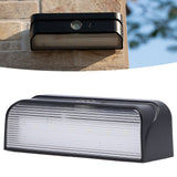 LED Wall Light Solar Power Light Control Energy Saving IP65 Waterproof Dampproof Easy Installation Sensor Light Outdoor