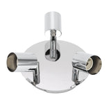 Lamp Holder 3 Head Circle Shape Modern Simple GU10 Base Flexible Rotation Light Holder for Bedroom 85‑265V