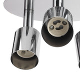 Lamp Holder 3 Head Circle Shape Modern Simple GU10 Base Flexible Rotation Light Holder for Bedroom 85‑265V