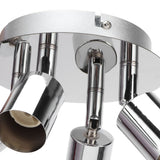 GU10 Lamp Holder 4 Head Ceiling Light Base Adjustable Lamp Holder for Bedroom Kitchen 85‑265V - Extra Image