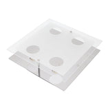 GU10 Ceiling Light Simple Modern LED Flush Mount Ceiling Light for Bedroom Living Room Dining Room 85‑265V - 45-Degree Angle