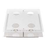 GU10 Ceiling Light Simple Modern LED Flush Mount Ceiling Light for Bedroom Living Room Dining Room 85‑265V