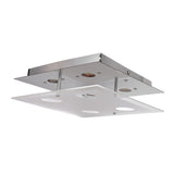 GU10 Ceiling Light Simple Modern LED Flush Mount Ceiling Light for Bedroom Living Room Dining Room 85‑265V