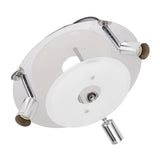 GU10 Household Ceiling Lamp 3 Heads Round Ceiling Lamp Modern Ceiling Light for Bedroom Living Room 85‑265V