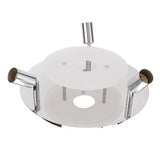 GU10 Household Ceiling Lamp 3 Heads Round Ceiling Lamp Modern Ceiling Light for Bedroom Living Room 85‑265V