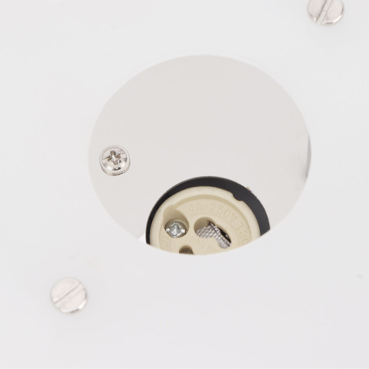 GU10 Household Ceiling Lamp 3 Heads Round Ceiling Lamp Modern Ceiling Light for Bedroom Living Room 85‑265V