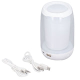 Wireless Speaker 10 Meters Transmission High Definition Stereo Sound Support FM Radio Mini LED Portable Speaker for Gift - Front View