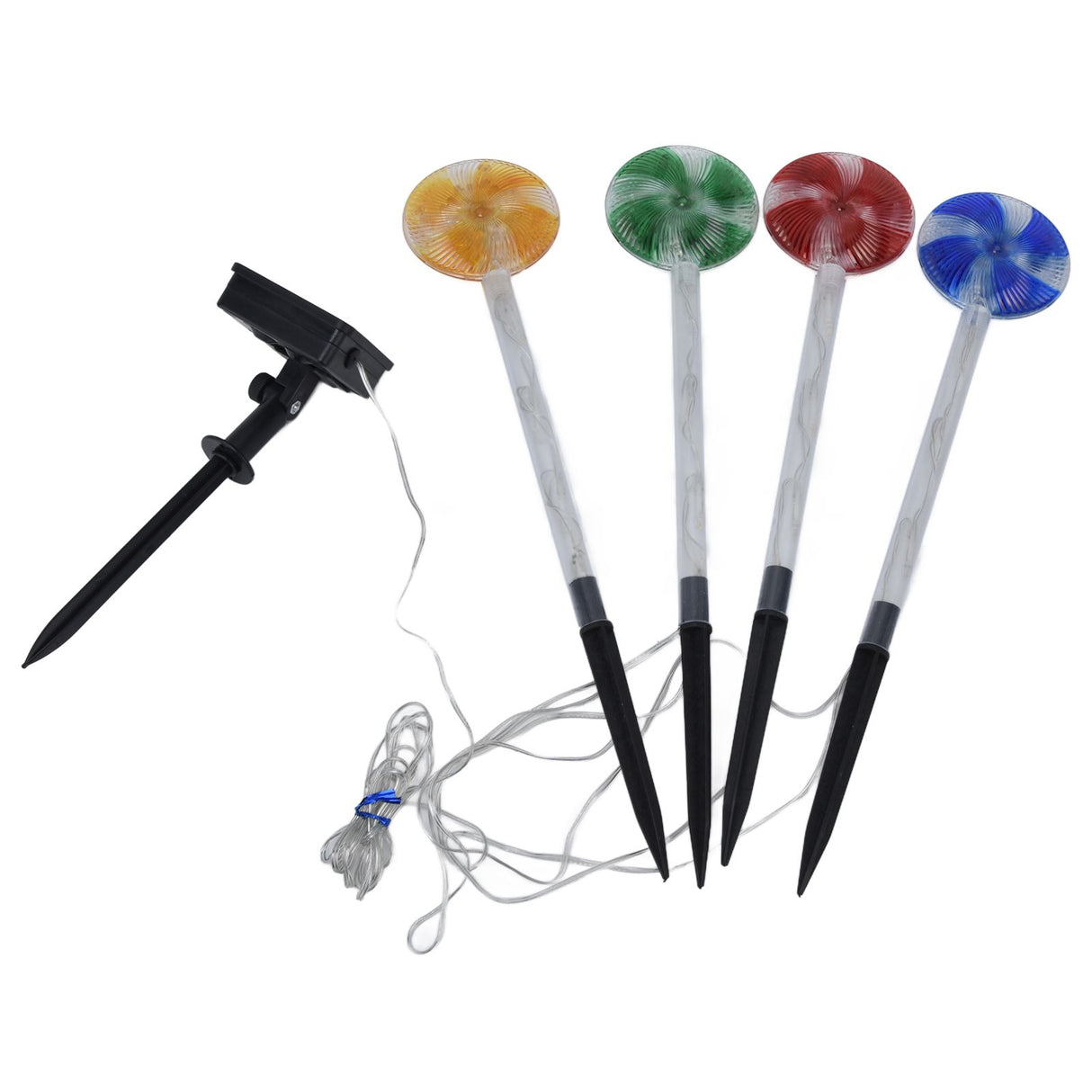 Candy Christmas Pathway Lights IP44 Waterproof LED Lighted Pathway Markers for Christmas Decor