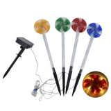 Candy Christmas Pathway Lights IP44 Waterproof LED Lighted Pathway Markers for Christmas Decor