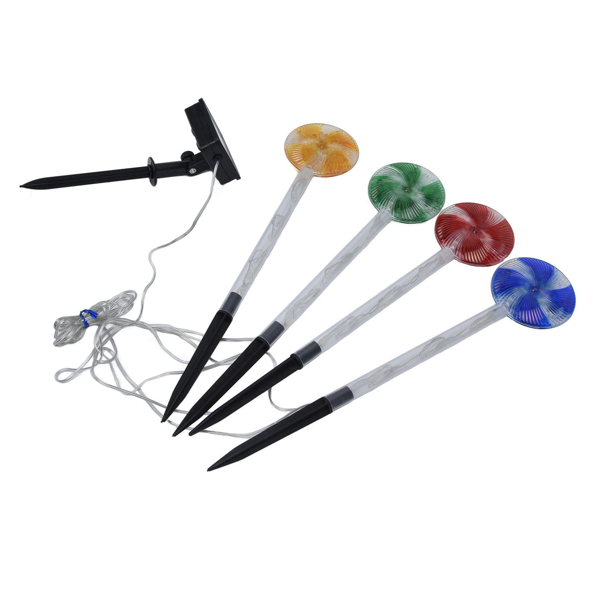 Candy Christmas Pathway Lights IP44 Waterproof LED Lighted Pathway Markers for Christmas Decor