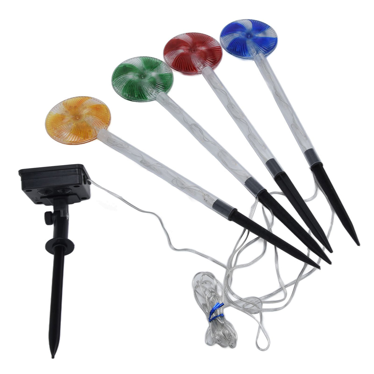 Candy Christmas Pathway Lights IP44 Waterproof LED Lighted Pathway Markers for Christmas Decor