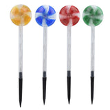 Candy Christmas Pathway Lights IP44 Waterproof LED Lighted Pathway Markers for Christmas Decor