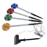 Candy Christmas Pathway Lights IP44 Waterproof LED Lighted Pathway Markers for Christmas Decor - Extra Image