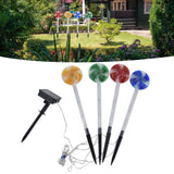 Candy Christmas Pathway Lights IP44 Waterproof LED Lighted Pathway Markers for Christmas Decor