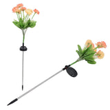 2 Pcs Solar Garden Lights LED Solar Flower Lights for Garden Patio Lawn Yard Pathway - Extra Image