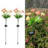 2 Pcs Solar Garden Lights LED Solar Flower Lights for Garden Patio Lawn Yard Pathway - Extra Image